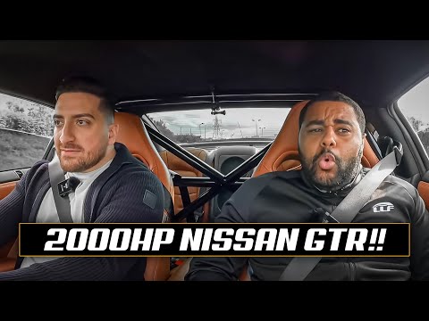 THIS 2000HP NISSAN GTR SCARED THE LIVING S*** OUT OF ME!!