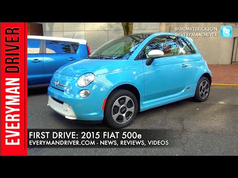 Test Drive: 2015 Fiat 500e on Everyman Driver