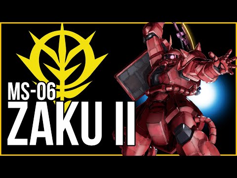 How Space Warfare Was Changed Forever | MS-06 Zaku II (Mobile Suit Gundam Lore)