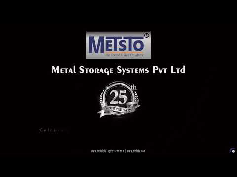 Metsto mild steel compactor mobile storage rack