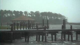 preview picture of video 'Hurricane Irene- OBX Manteo Waterfront'