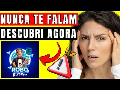 ROBÔ TELEGRAM PRO FUNCIONA MESMO❌MENTIRA❌ROBÔ TELEGRAM PRO AFILIADO-ROBÔ TELEGRAM PRO FUNCIONA