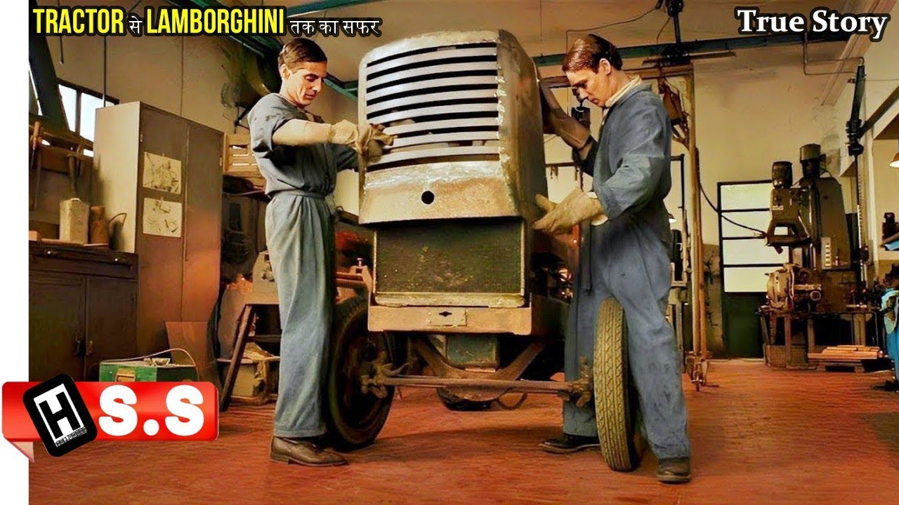 (हिंदी में) Italian Farmer Created A Lamborghini From A Tractor With Ferrari Engineers! Hindi & Urdu