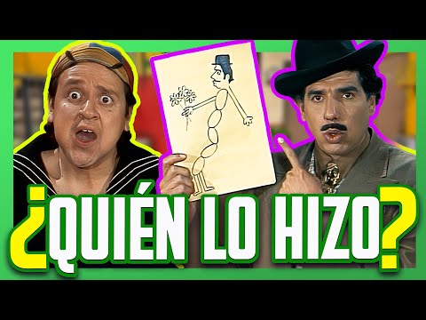 El Profesor Jirafales quiere descubrir quién hizo la caricatura de él