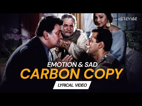Carbon Copy (Lyrical Video) | Shaan | Kumar Sanu | Yeh hai Jalwa