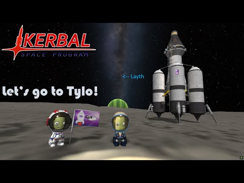 Mission to Tylo  [The largest moon in KSP with high gravity]