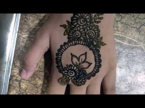 Simple latest stylish henna design for beginners 2020||mehndi design||henna by siham