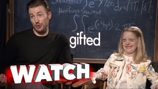 Gifted: Exclusive Movie Interview with Chris Evan and Mckenna Grace | ScreenSlam video