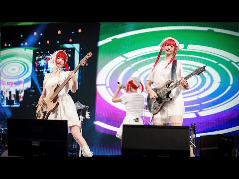 [4K] QWER '가짜 아이돌' 논산 꿈빛나래 페스티벌 직캠 l 240907 STAGE CAM