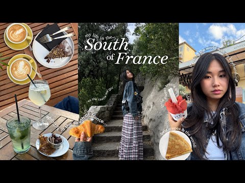 my life in France 🥐🌱 | exploring côte d'azur with a boy, eating & thrifting!