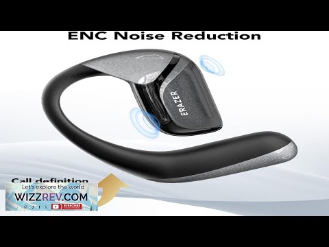 2.4GHz Open Ear Headphones Wireless Gaming Earbuds IPX5 Waterproof Bluetooth 5.4 Bass