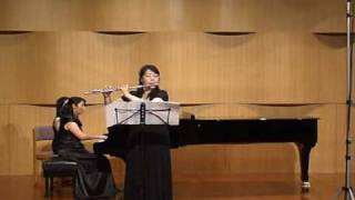 Muse Lee Flute Recital (2009) - J. P. E. Hartmann: Flute Sonata in B-flat Major, Op.1, mov.4