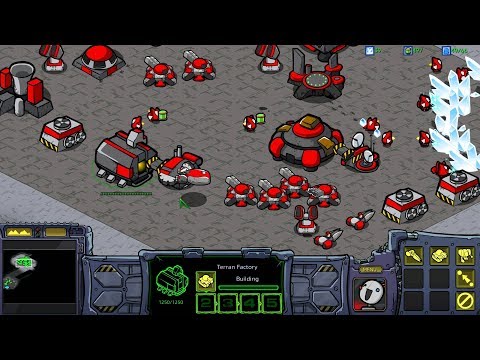 StarCraft: Cartooned (Carbot Remastered) Campaign Terran Mission 9 - New Gettysburg