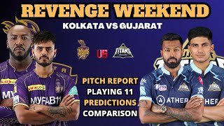 Gill to Score Big vs KKR ! KKR vs Gujarat | Delhi vs SRH | Playing 11 | Predictions | Comparison