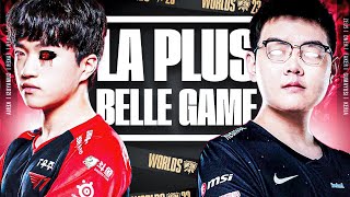 T1 vs JDG🏆LA PLUS BELLE GAME QUE J'AI VU EVER EN OUTPLAY ! (ILS ONT ECRIT L' HISTOIRE)