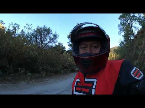 Antesala del Nevado de Toluca en moto... de lado de lado de el estado de Morelos..