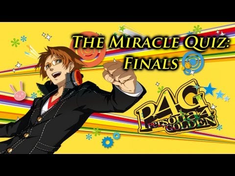 Persona 4 Golden Special Ep 3: The Miracle Quiz: Finals!!