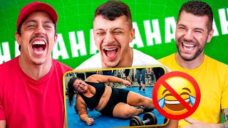 TENTE NÃO RIR SEM CENSURA DOS HUMORISTAS 😂 #5 (Ft. Renato Albani & Victor Sarro)