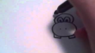 Смотреть онлайн Как нарисовать бегемота для детей карандашом поэтапно