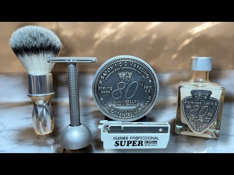 Tatara Amakuni Artisan Club Razor Shaving with Saponificio Varesino 80th Anniversary Special Edition