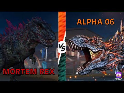 Mortem Rex vs Alpha 06 | Tyrannosaurs Fight [S1E13]