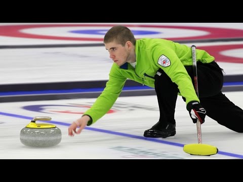 CURLING: CAN-HUN WCF World Mixed Doubles Chp 2015 - Group C