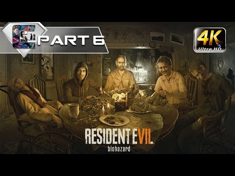 Resident Evil 7 Walkthrough - (4K/60fps) Blind (Let's Play) Part 6 "Annoying Bug-flies"