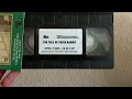 The Tale Of Peter Rabbit 1992 VHS