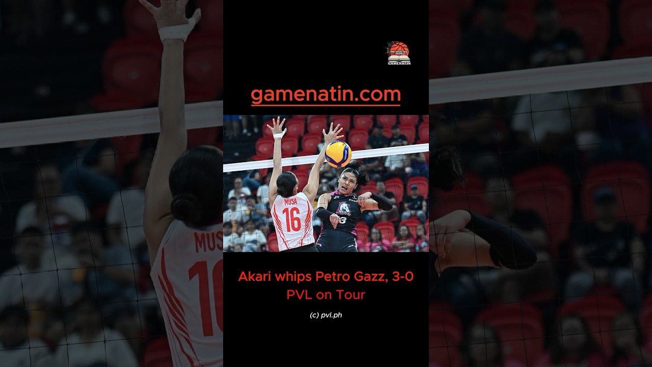 PVL on Tour: Akari eliminates Petro Gazz in straight sets