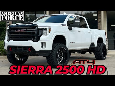 GMC 2500 AT4 on 22x14 American Force wheels