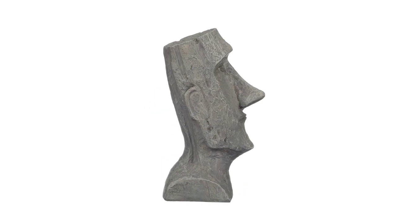 Easter Island Ahu Akivi Moai Monolith Statue: Desktop Video