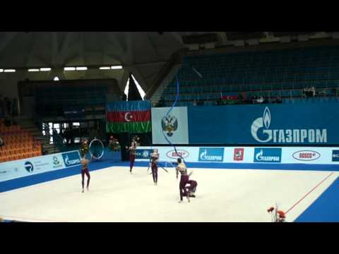 Ukraine 3 ribbons 2 hoops GP Moscow "Гран При" 2011 26/02