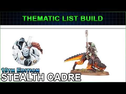 STEALTH! - Tau Empire Dal'yth Thematic List Build - 10th Edition Warhammer 40k