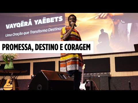 PROMESSA DESTINO E CORAGEM || APOSTOLO JOSLAIN