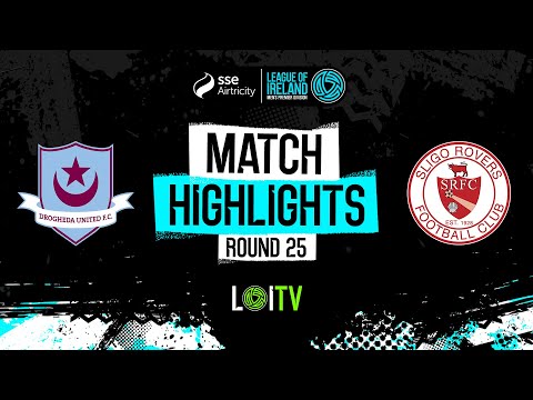 SSE Airtricity Men's Premier Division Round 25 | Drogheda United 2-2 Sligo Rovers | Highlights