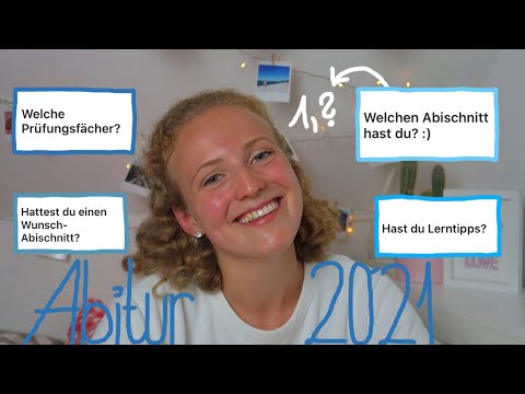 mein Abischnitt, Fächer, Corona-Abi & meine Lerntipps für's Abitur :) Leonie Julia