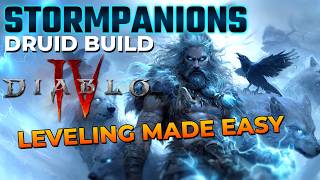 Download lagu STORMPANIONS DRUID - Strongest Season 13 Starter (1-70) Diablo 4 Lord of Hatred! mp3