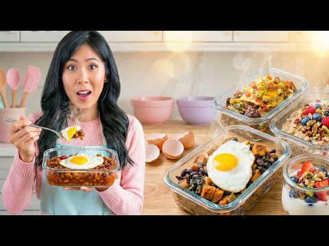 5 Make-Ahead Breakfast Bowls Mon-Fri 🍳 | HONEYSUCKLE