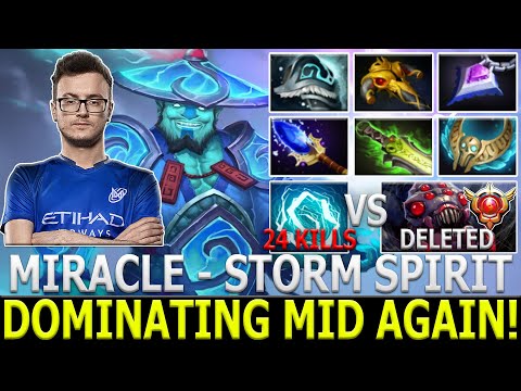 MIRACLE [Storm Spirit] Dominating Mid Again! | Unexpected Ending Against Grand Master Brood | Dota 2