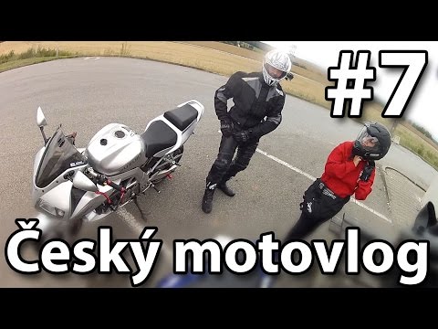 Velká nádrž Nechranice a skoro nehoda v zatáčce | Český motovlog #7 | Honda CB 600 F Hornet