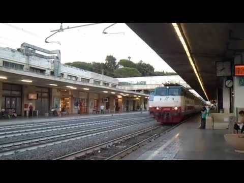 E444.007 sull' IC 522 "Carducci" Napoli Centrale - Sestri Levante, in partenza da Roma Ostiense