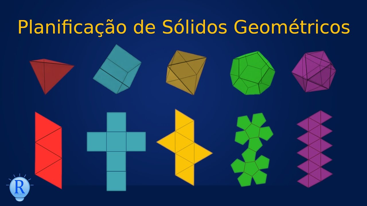Planificação de sólidos geométricos