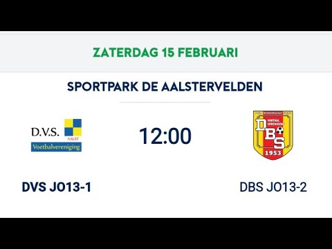 2024-25 p3w3 DVS JO13-1 v DBS Eindhoven JO13-2 Highlights 7-0