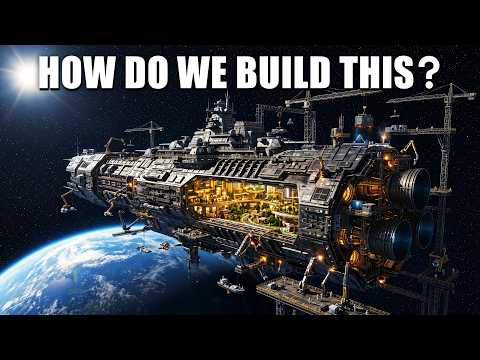 How Do You Actually Build a Spaceship Bigger Than a City