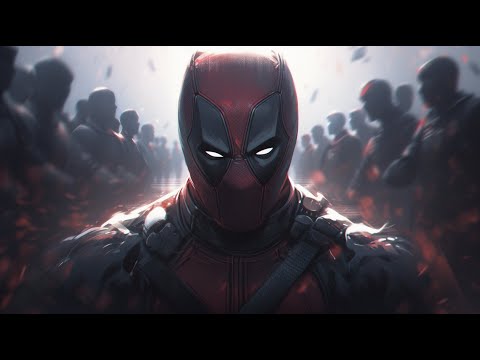 1 Hour Epic Dark Techno With Deadpool | Industrial EBM Background Music | Darksynth Power Synthwave