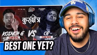 India vs Nepal Rap Battle | CG vs Koinch G Reaction | Shedy Aagya