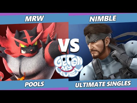 GOML 2022 - MRW (Incineroar) Vs. Nimble (Snake) SSBU Ultimate Tournament