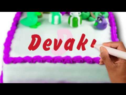 Happy Birthday Devaki