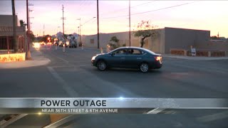TEP reporting power outage on Tucson's southside
