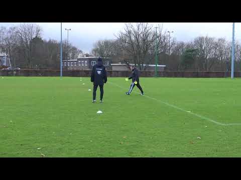 ÖFK:s första träning i Berlin